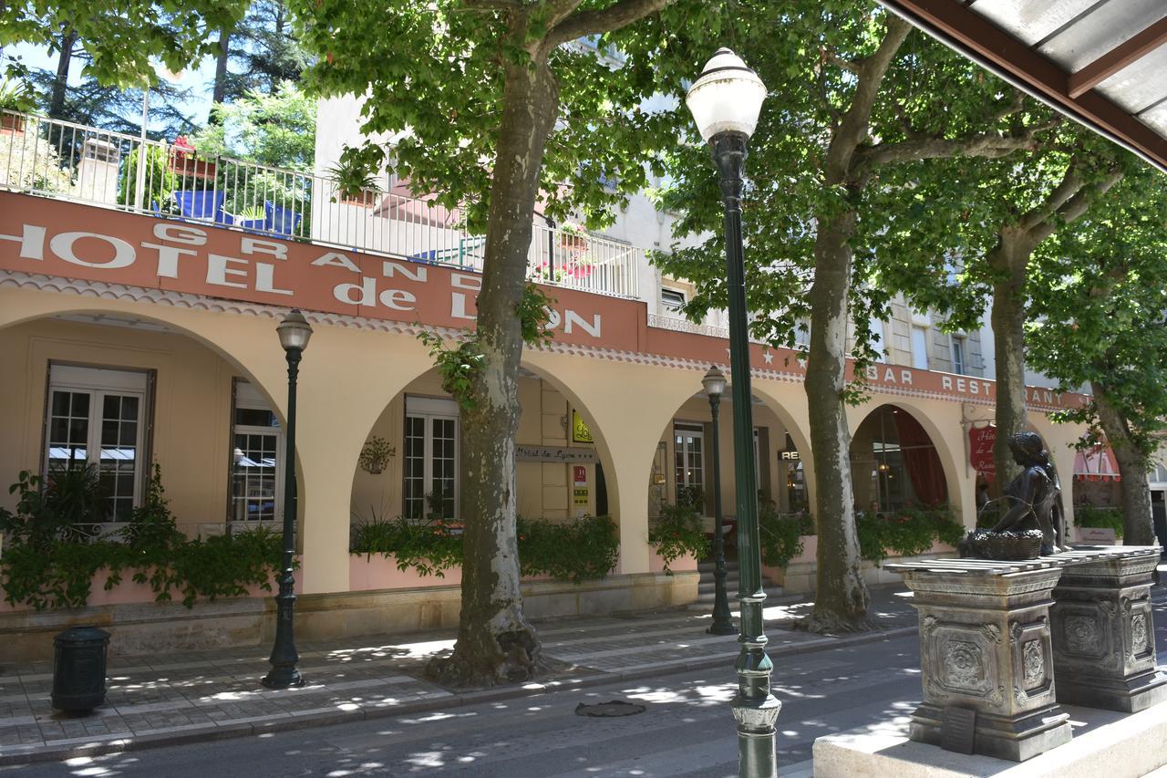 Logis Hotel Restaurant Grand Hotel De Lyon Vals-les-Bains Dış mekan fotoğraf